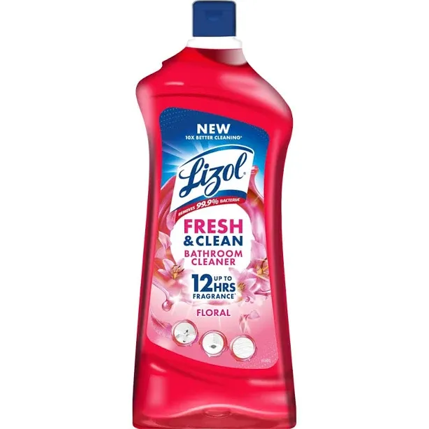 Lizol Fresh & Clean Bathroom Cleaner Floral